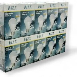 LED Bulb 9W Base E27, 10PCS Pack; Model: M-B1110-B